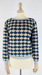 Maglia semicerchi lurex