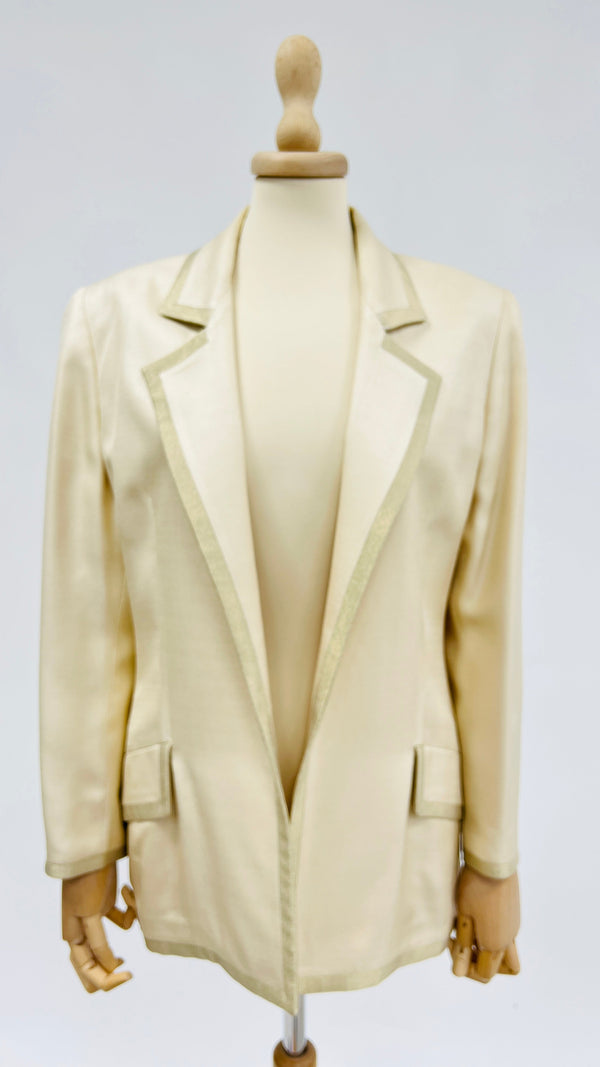 Blazer profili dorati vintage