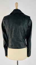 Chiodo in pelle anticato Golden Goose