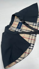 Mantella blu interno tartan BURBERRY london