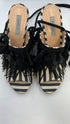 Mules righe e frange N.36
