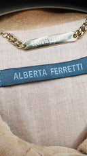 Giacca in suede ALBERTA FERRETTI