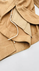 Giacca in suede ALBERTA FERRETTI
