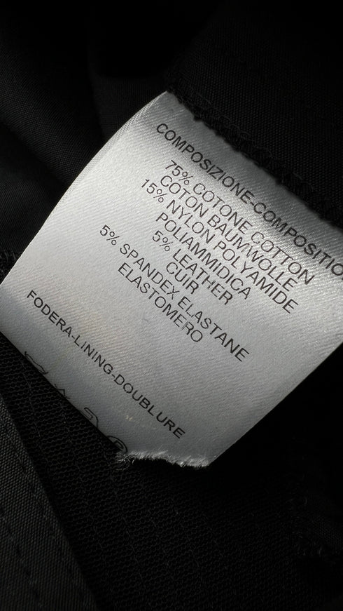 Abito camicia midi nero