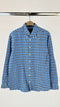 Camicia slim fit blu azzurro