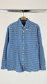 Camicia slim fit blu azzurro