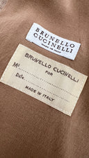 Gilet revers sfrangiato Brunello cucinelli
