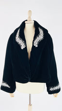 Giacca velluto strass Ralph Lauren