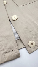 Gilet boxy in cotone POMANDERE