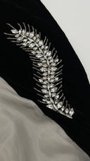 Giacca velluto strass Ralph Lauren