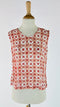Blusa stampata smanicata
