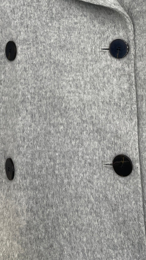 Cappotto in panno di cashmere