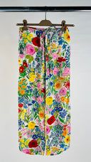 Pantaloni floreali coulisse GUCCI