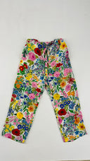 Pantaloni floreali coulisse GUCCI