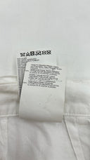 Pantalone in cotone bianco MM6 MAISON MARGIELA