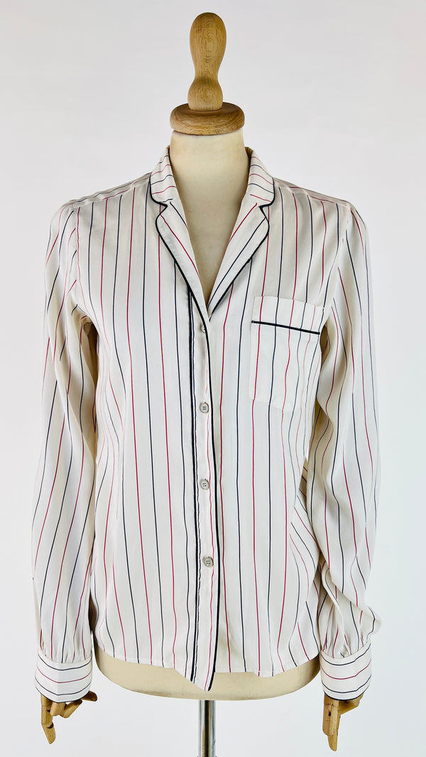 Camicia sleep-shirt a righe
