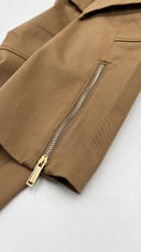 Pantaloni capri tasche e zip DSQUARED