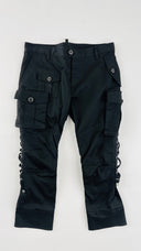 Pantaloni capri lacci DSQUARED