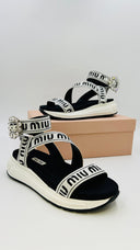 Sandalo fibbia gioiello N.38 Miu Miu