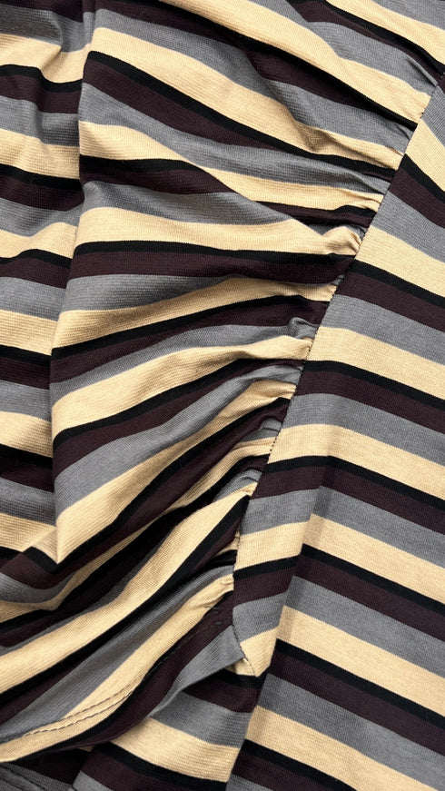 T-shirt scollo incrocio