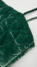 Abito lungo in velluto verde Giuseppe di Morabito