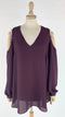 Blusa shoulder cut-out