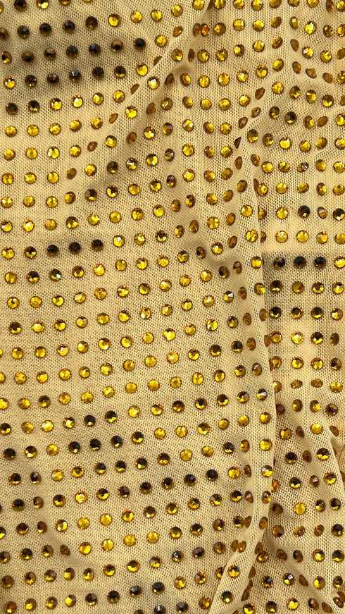 Abito lungo strass con cartellino