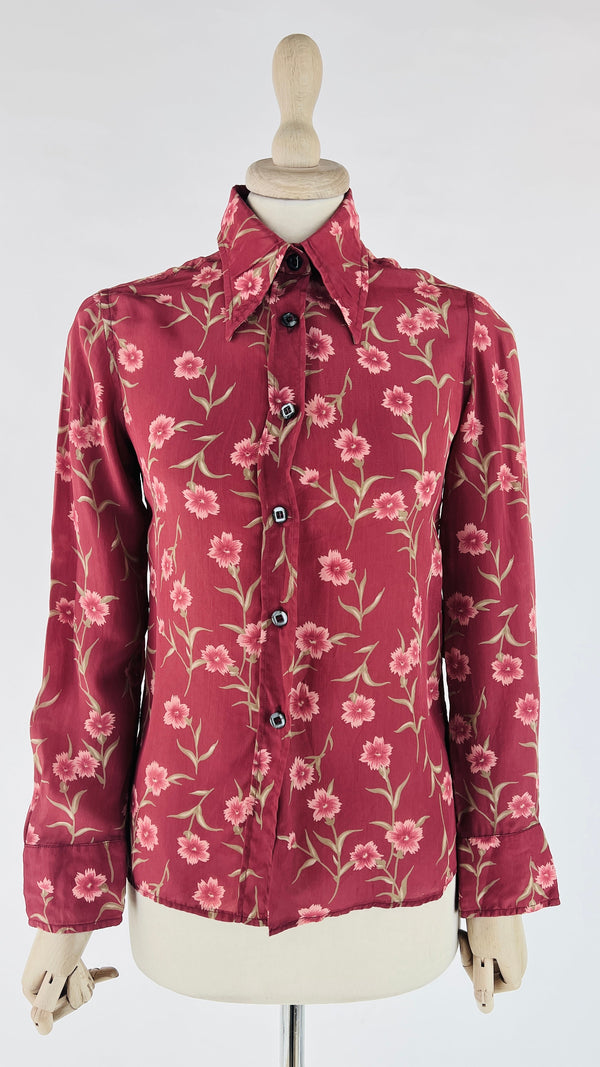 Camicia vintage floreale