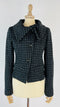 Giacca corta pied de poule