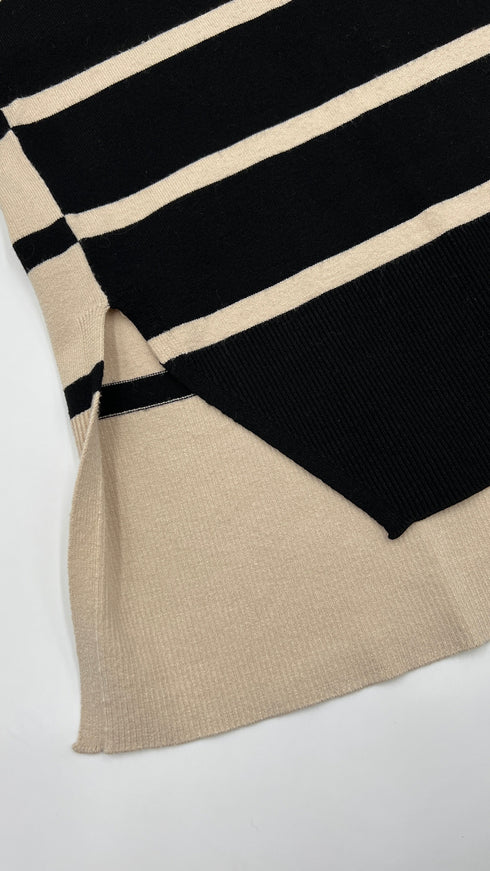 Maglia girocollo a righe