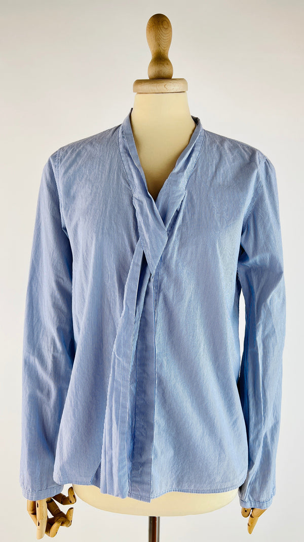 Camicia in cotone a righe