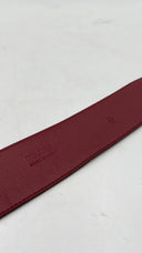 Cintura camoscio bordeaux PRADA