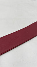 Cintura camoscio bordeaux PRADA