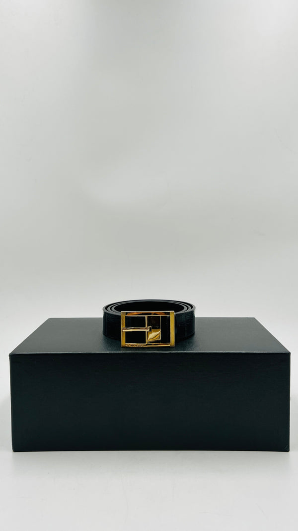 Cintura fibbia oro