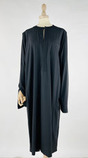 Abito tunica nero Jil Sander