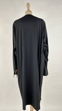 Abito tunica nero Jil Sander