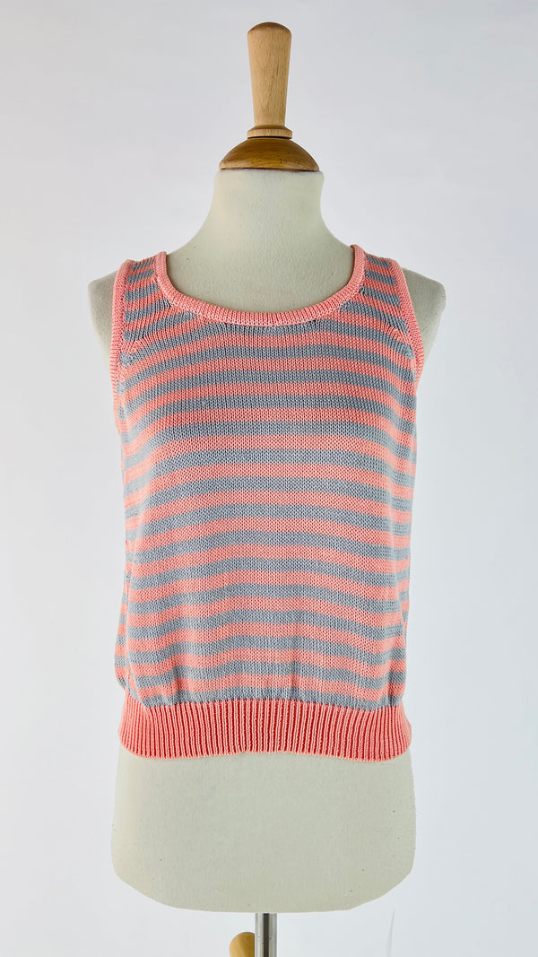 Top in maglia a righe