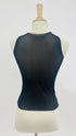 Tank-top mesh stampata