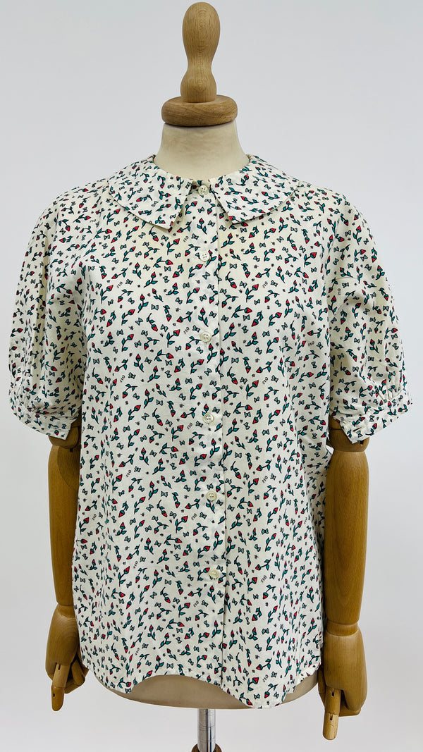 Camicia vintage fragole