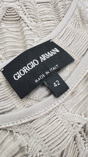 Abito lungo testurizzato GIORGIO ARMANI