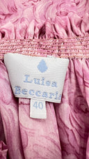 Abito lungo off shoulder Luisa Beccaria