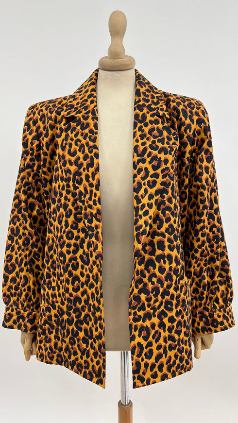 Giacca vintage animalier