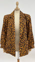 Giacca vintage animalier