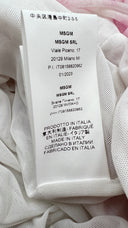 Abito corto tie-dye MSGM