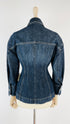 Giacca corta denim