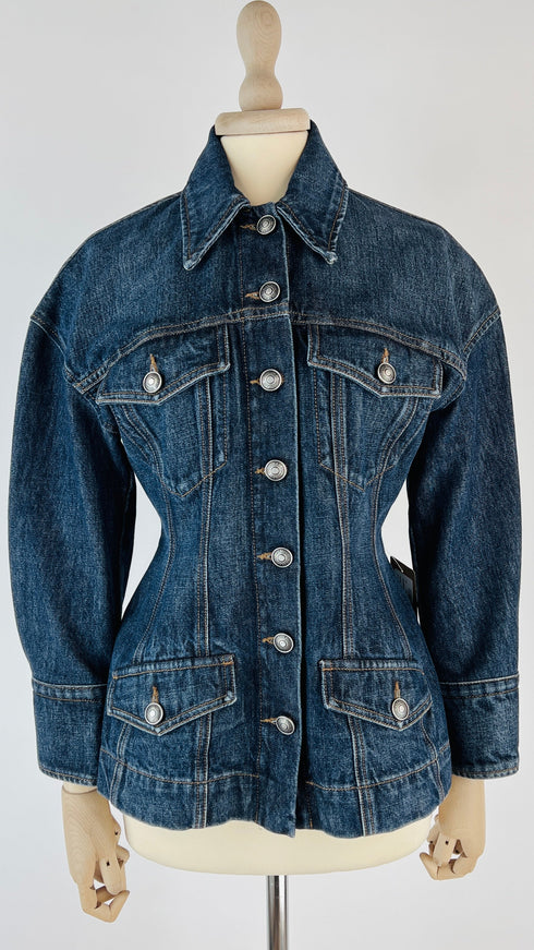 Giacca corta denim