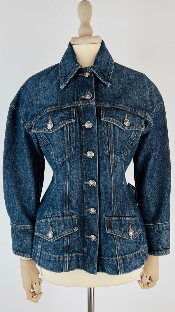 Giacca corta denim