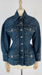 Giacca corta denim