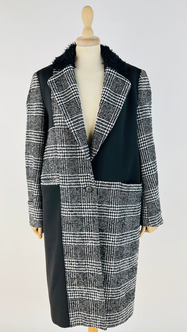 Cappotto patchwork principe di Galles