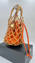 Borsa bamboo e pelle